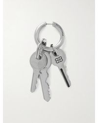 Balenciaga - Locker-Tone Single Hoop Earring - Lyst