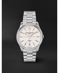 Baume & Mercier - Clifton Automatic Stainless Steel Watch - Lyst