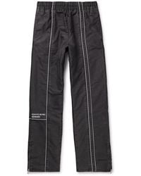 Enfants Riches Deprimes - Straight-Leg Logo-Embroidered Panelled Cotton Track Pants - Lyst