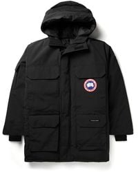 Canada Goose - Expedition Logo-appliquéd Arctic Tech® Hooded Down Jacket - Lyst