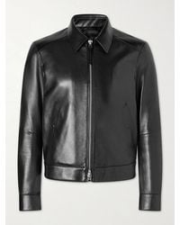 Tom Ford - Slim-Fit Leather Jacket - Lyst