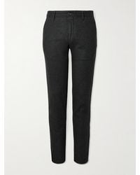 Incotex - Schmal und gerade geschnittene Hose aus einer Schurwollmischung - Lyst