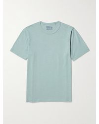 Faherty - Sunwashed Organic Cotton-jersey T-shirt - Lyst