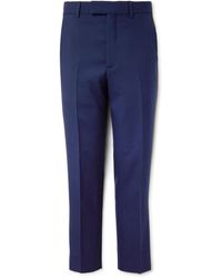 Gucci - Wool Blend Trousers - Lyst
