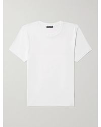 Frescobol Carioca - Lucio Cotton And Linen-blend Jersey T-shirt - Lyst