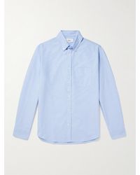 MR P. - Button-Down Collar Organic Cotton Oxford Shirt - Lyst