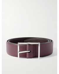 Anderson's - 3.5Cm Reversible Full-Grain Leather Belt - Lyst