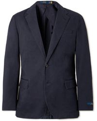 Polo Ralph Lauren - Slim-fit Cotton-blend Suit Jacket - Lyst