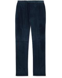 Rubinacci - Straight-Leg Cotton-Corduroy Trousers - Lyst