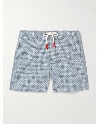 Orlebar Brown - Standard Scara Straight-leg Mid-length Printed Recycled Swim Shorts - Lyst