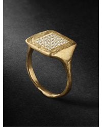 Elhanati Tokyo Gold Diamond Ring - Metallic