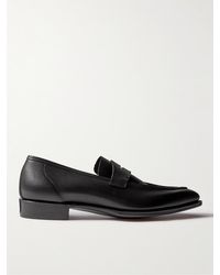 George Cleverley - George Full-grain Leather Penny Loafers - Lyst