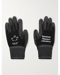 Neighborhood - Srl 10-pack Logo-print Coated-mesh Gloves - Lyst