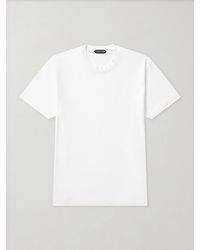 Tom Ford - Lyocell And Cotton-Blend T-Shirt - Lyst