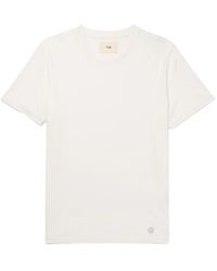 Folk - Assembly Cotton-Jersey T-Shirt - Lyst