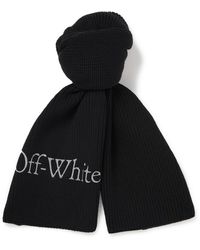 Off-White c/o Virgil Abloh - Bookish Knit Scarf - Lyst