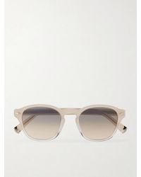 Brunello Cucinelli - Round-Frame Acetate Sunglasses - Lyst