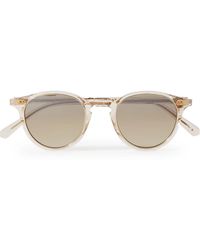 Mr. Leight - Marmont Ii Round-frame Acetate Sunglasses - Lyst