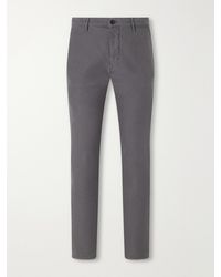 Slowear - Incotex Slim-Fit Straight-Leg Stretch-Cotton Trousers - Lyst