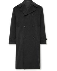 Saman Amel - Double-breasted Brushed-cashmere Overcoat - Lyst