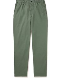 Norse Projects - Ezra Straight-leg Stretch-cotton Twill Trousers - Lyst