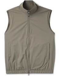 Loro Piana - Slim-Fit Reversible Storm System Windwish Twill And Wool Gilet - Lyst