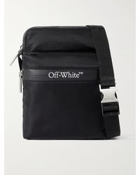 Off-White c/o Virgil Abloh - Outdoor Logo-print Shell Messenger Bag - Lyst