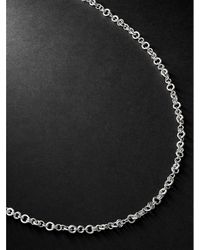 Spinelli Kilcollin Helio Sterling Silver Chain Necklace - Nero