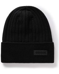 Gucci - Logo-Appliquéd Ribbed Wool Beanie - Lyst