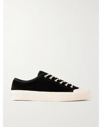 Morjas - Plimsoll Rubber-Trimmed Suede Sneakers - Lyst