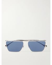 Oliver Peoples - Jil Sander Edition 2 Aviator-Style-Tone Metal Sunglasses - Lyst