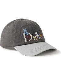 Dime - Logo-embroidered Cotton-twill Baseball Cap - Lyst