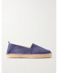 Anderson & Sheppard - Suede Espadrilles - Lyst