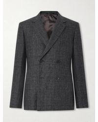 MR P. - Delave Linen Check Jacket - Lyst