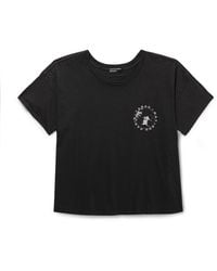 Enfants Riches Deprimes - Tabac Rat Printed Cotton-Jersey T-Shirt - Lyst