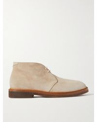 Brunello Cucinelli Suede Desert Boots - Multicolour