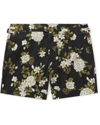 Tom Ford - Hendrix Slim-Fit Short-Length Floral-Print Swim Shorts - Lyst