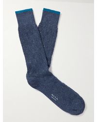 Paul Smith - Edward Logo-print Cotton-blend Socks - Lyst