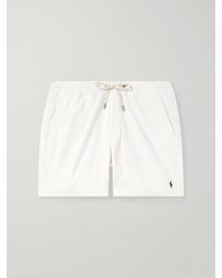Polo Ralph Lauren - Prepster Logo-Embroidered Linen Drawstring Shorts - Lyst