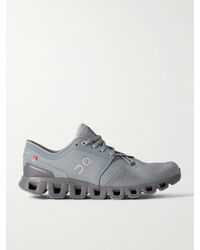 On Shoes - Cloud X3 Rubber-trimmed Mesh Running Sneakers - Lyst