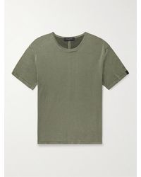 Rag & Bone - Banks Double-faced Cotton-jersey T-shirt - Lyst