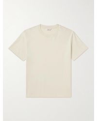 Club Monaco - Refined T-Shirt aus Jersey aus mercerisierter Baumwolle - Lyst