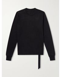 Rick Owens - Cotton-Jersey Sweatshirt - Lyst