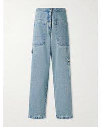 Vetements - Back-To-Front Wide-Leg Jeans - Lyst
