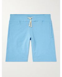 Beams Plus - Shorts a gamba dritta in jersey di cotone con coulisse - Lyst