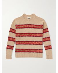 Dries Van Noten - Master Striped Alpaca-blend Sweater - Lyst