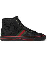 black gucci mens sneakers