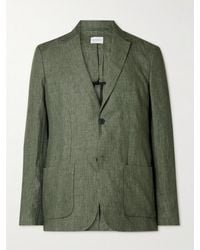 Sunspel - Unstructured Linen Suit Jacket - Lyst