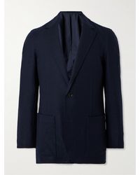 Sunspel - Casely-hayford Ivan Wool Suit Jacket - Lyst