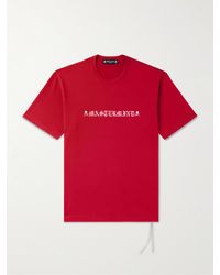 MASTERMIND WORLD - T-Shirt aus Baumwoll-Jersey mit Logoprint - Lyst
